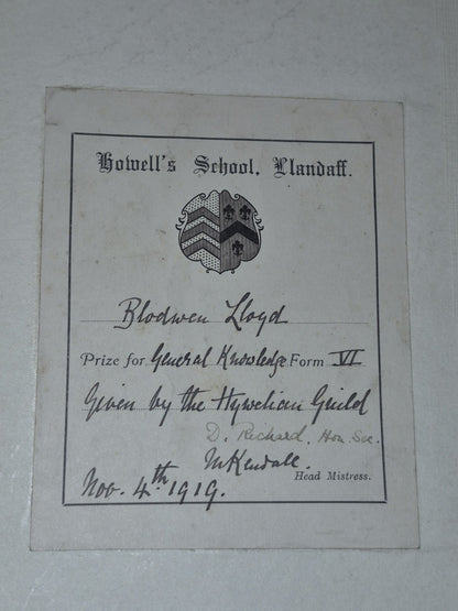 (1913) WILLIAM BATESON - MENDEL’S Principles of Heredity - Cambridge Vg HB5