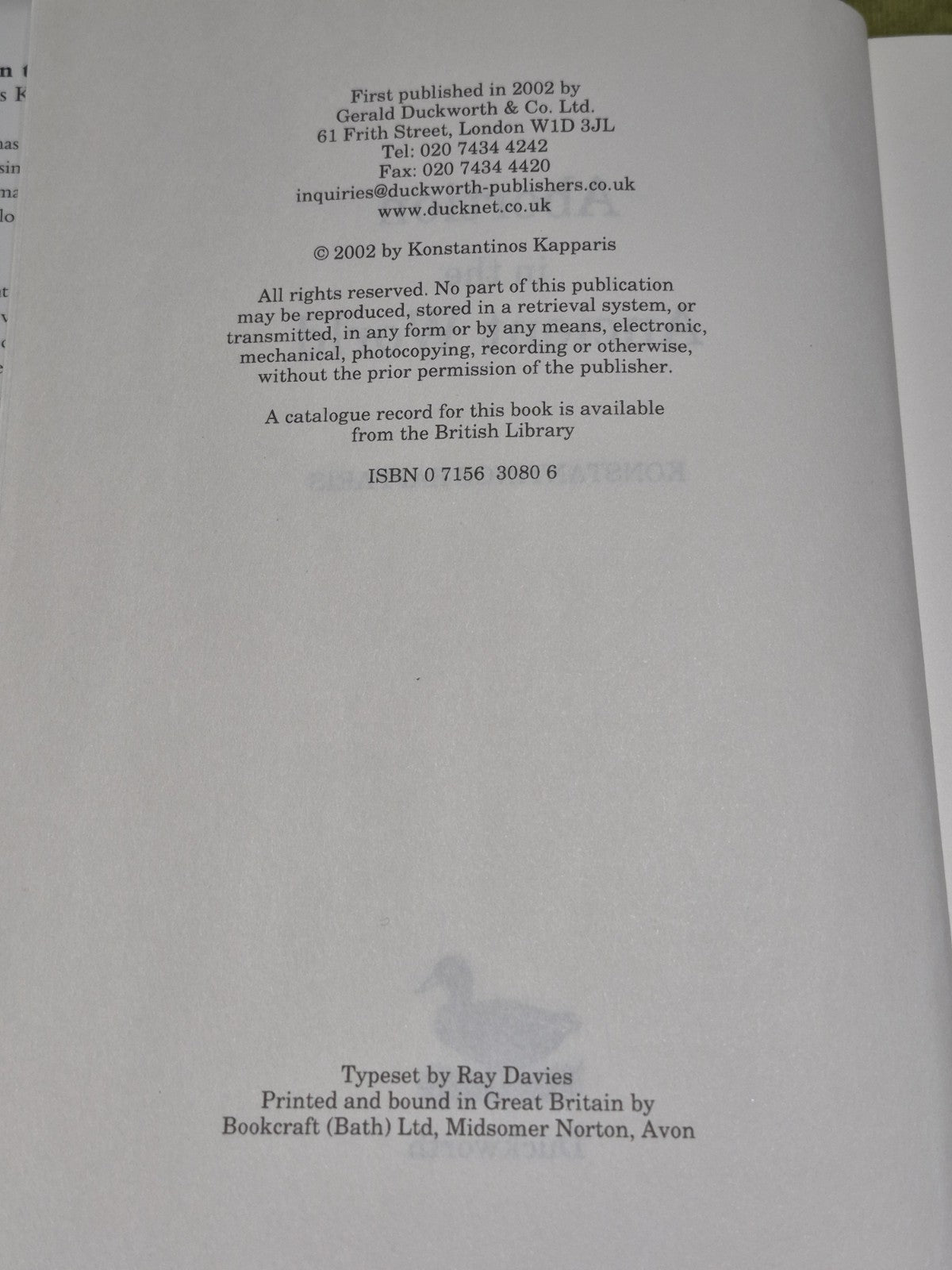 Konstantinos Kapparis  (2002) Abortion in the Ancient World5