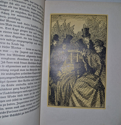 Die Jagd Auf Menschen By Georg Müller München. 1914. Vintage German Crime Noir. 4