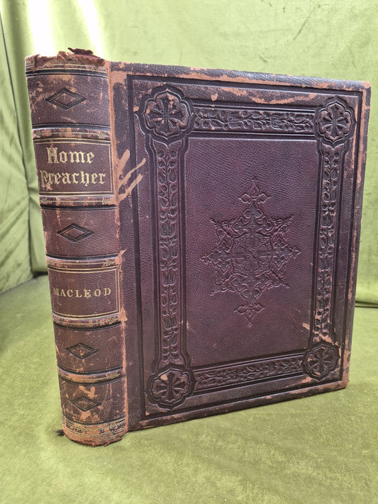 The Home Preacher or Church in the House - Rev Norman Macleod - Engravings0