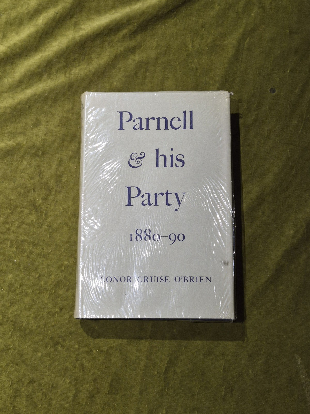 Parnell And His Party 1880-90 - Conor Cruise O'Brien - 1968 Corrected Ed. HB DJ0