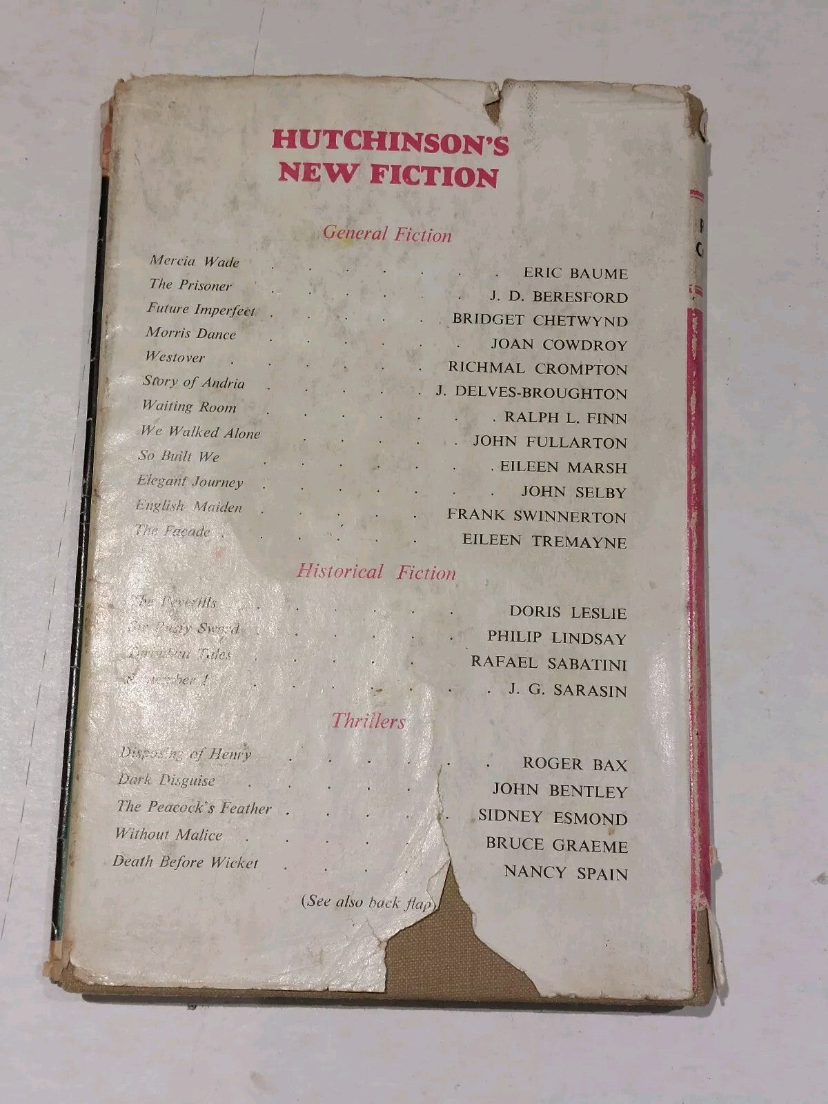 Westover By Richmal Crompton, Hutchinson & Co, 1st Edition W/ Dj1