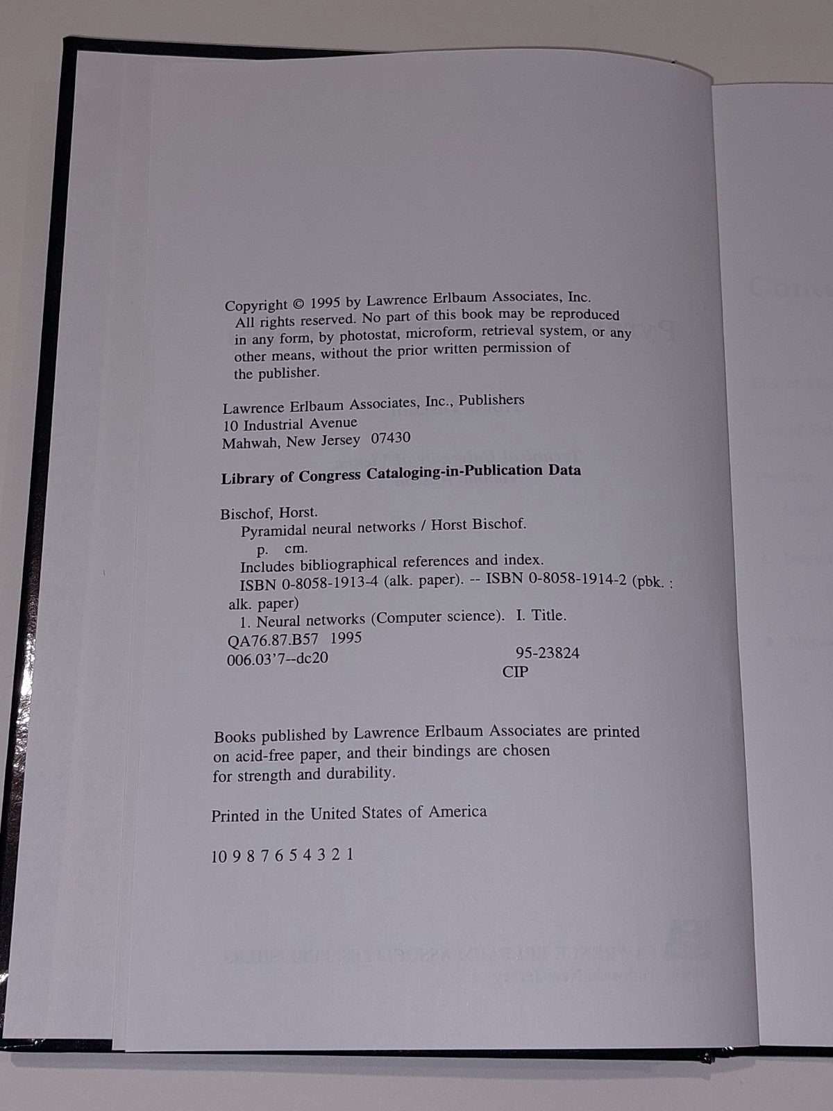 Pyramidal Neural Networks by Horst Bischof (1995, Hardcover)4