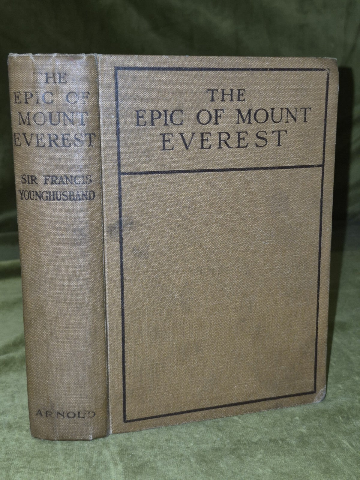 The Epic Of Mount Everest Sir Francis Younghusband 1926 Second Impression0