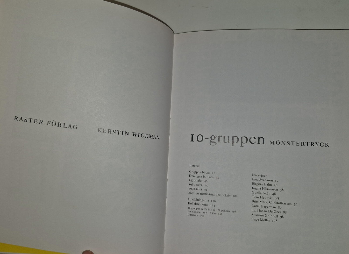 10 Gruppen Mönstertryck By Raster Förlag & Kerstin Wickman. Swedish Design Group5