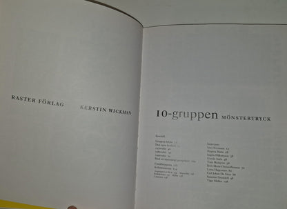 10 Gruppen Mönstertryck By Raster Förlag & Kerstin Wickman. Swedish Design Group5