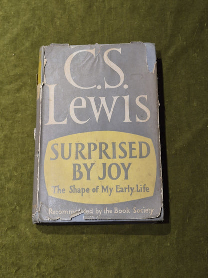 C.S. Lewis Surprised by Joy | 1955 First Edition Hardback | Original Dust Jacket0