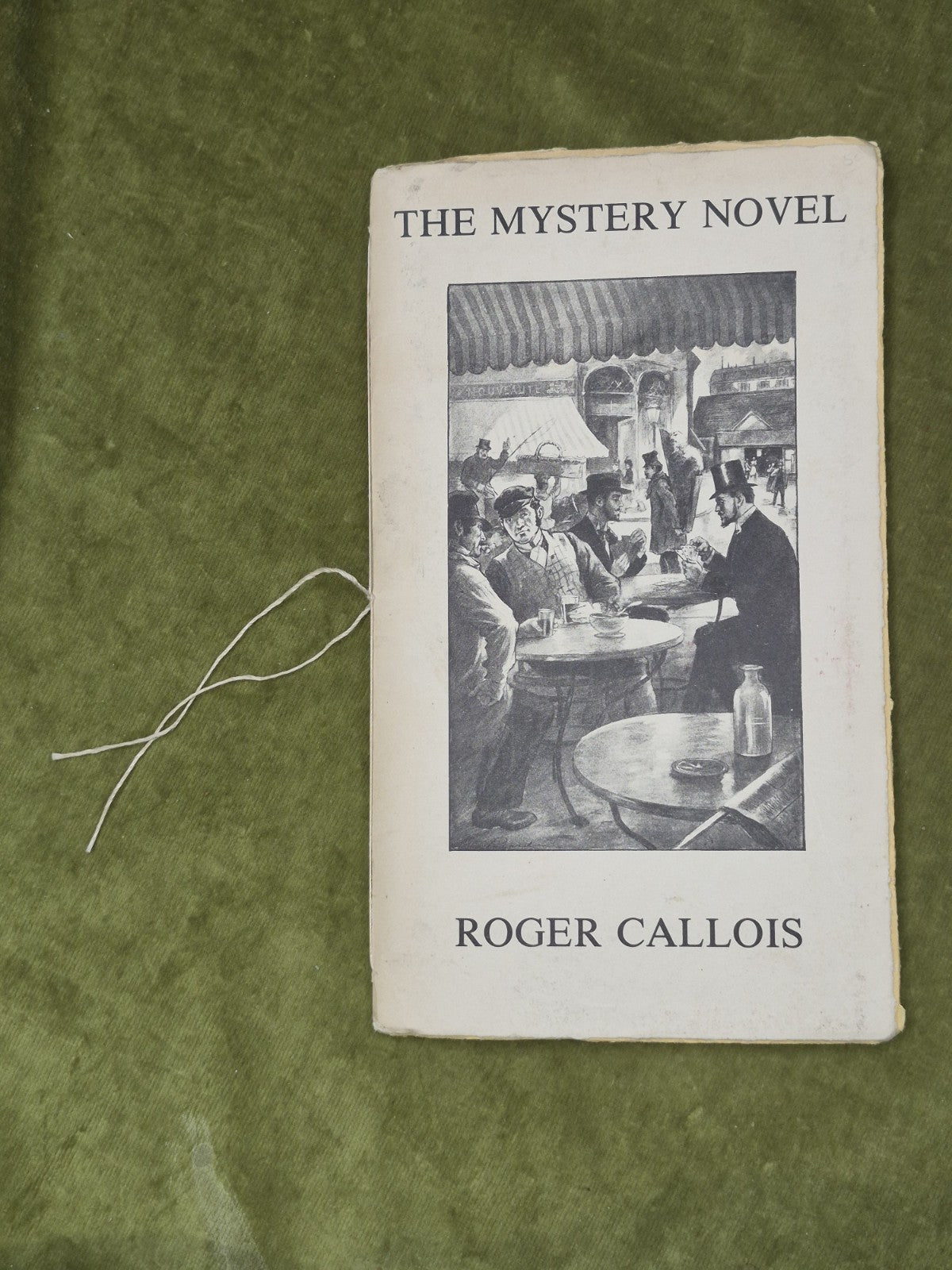 The Mystery Novel by Roger Callois 1984  Laughing Buddha Press0