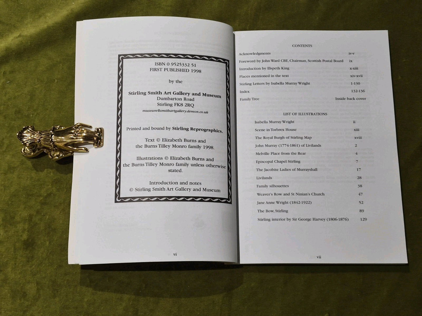 Stirling Letters, Isabella Murray Wright5