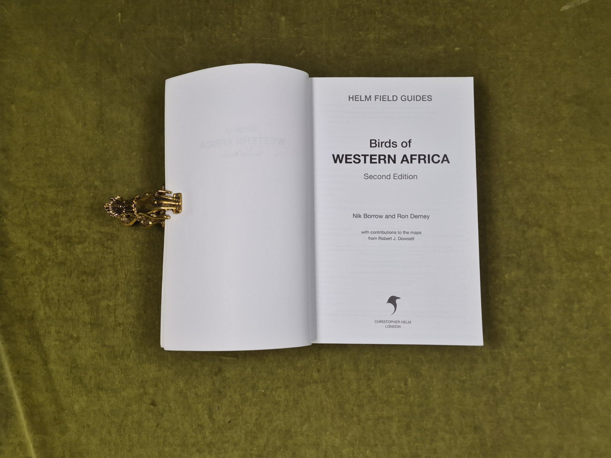 Field Guide to Birds of Western Africa: 2nd Edition by Nik Borrow & Ron Demey PB3