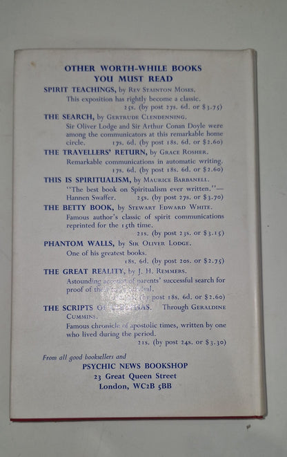 The Shining Brother Laurence Temple & Francis Speaks Again Psychic Press 1970 DJ1