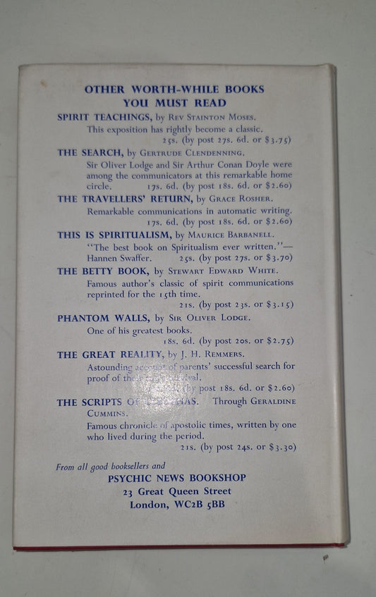 The Shining Brother Laurence Temple & Francis Speaks Again Psychic Press 1970 DJ1