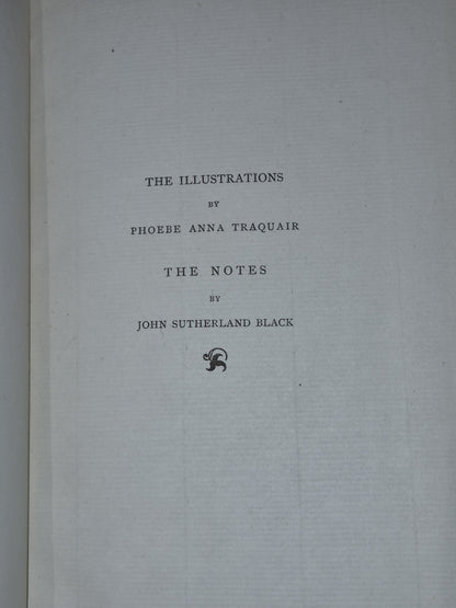 Dante Illustrations and Notes Phoebe Anna Traquair John Sutherland Black 18906