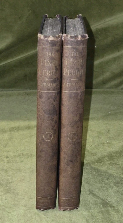 The Fixed Period in 2 Volmes - Anthony Trollope , Blackwood 1882 1st Edition0