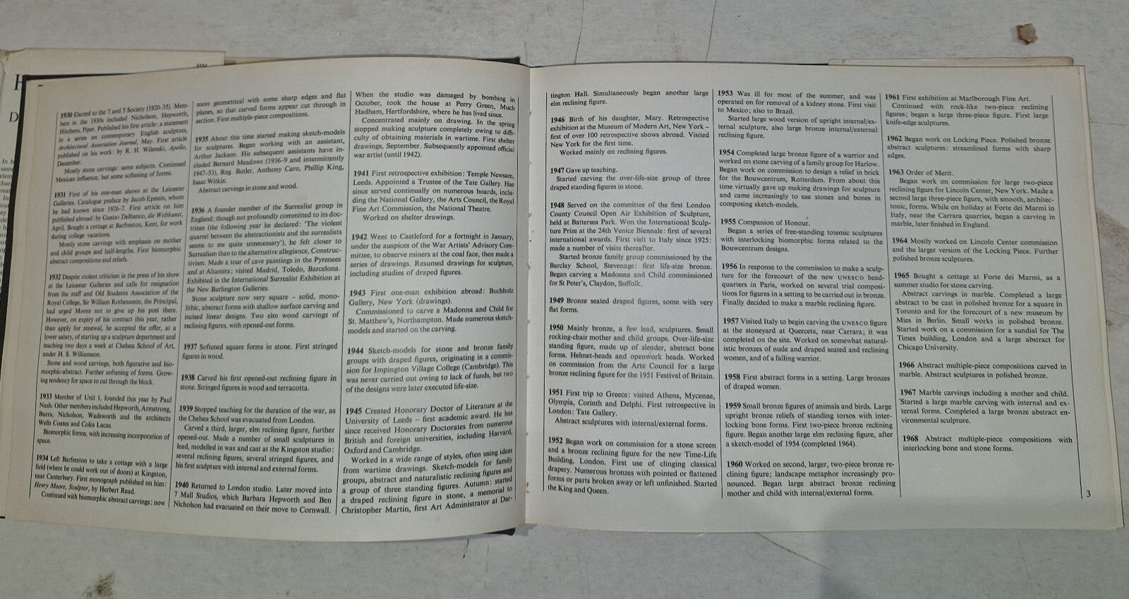 Henry Moore by David Sylvester, 1968, Punlished, Frederick A. Praeger, New York.9