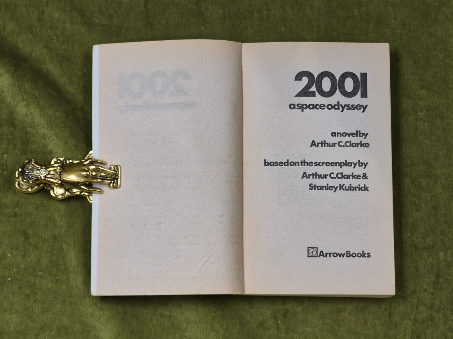 2001 A Space Odyssey by Arthur C. Clarke 1976 Arrow Books Paperback3