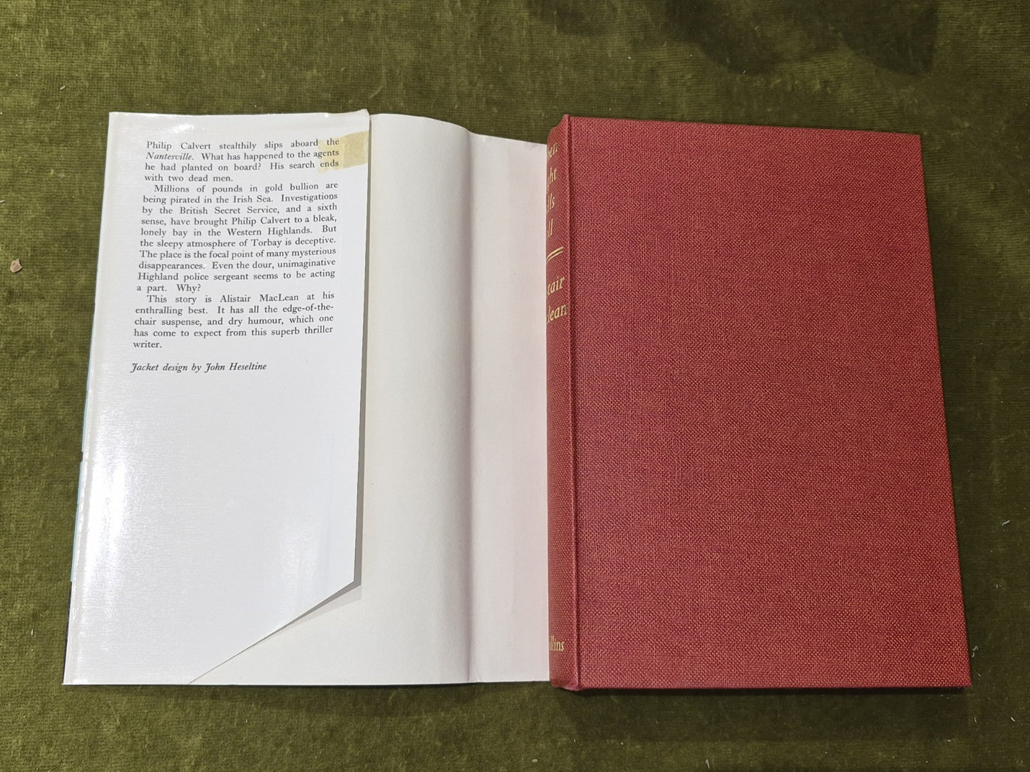 Alistair Maclean First Edition Job Lot SIGNED Breakheart Pass Athabasca HB DJ3
