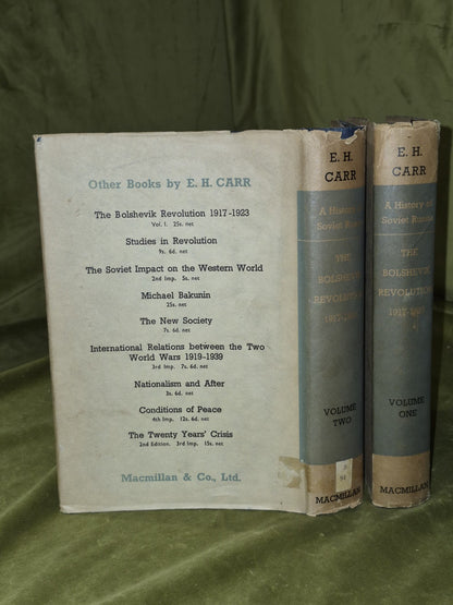 The Bolshevik Revolution E. H. Carr (1950 1952) Vols 1 and 21