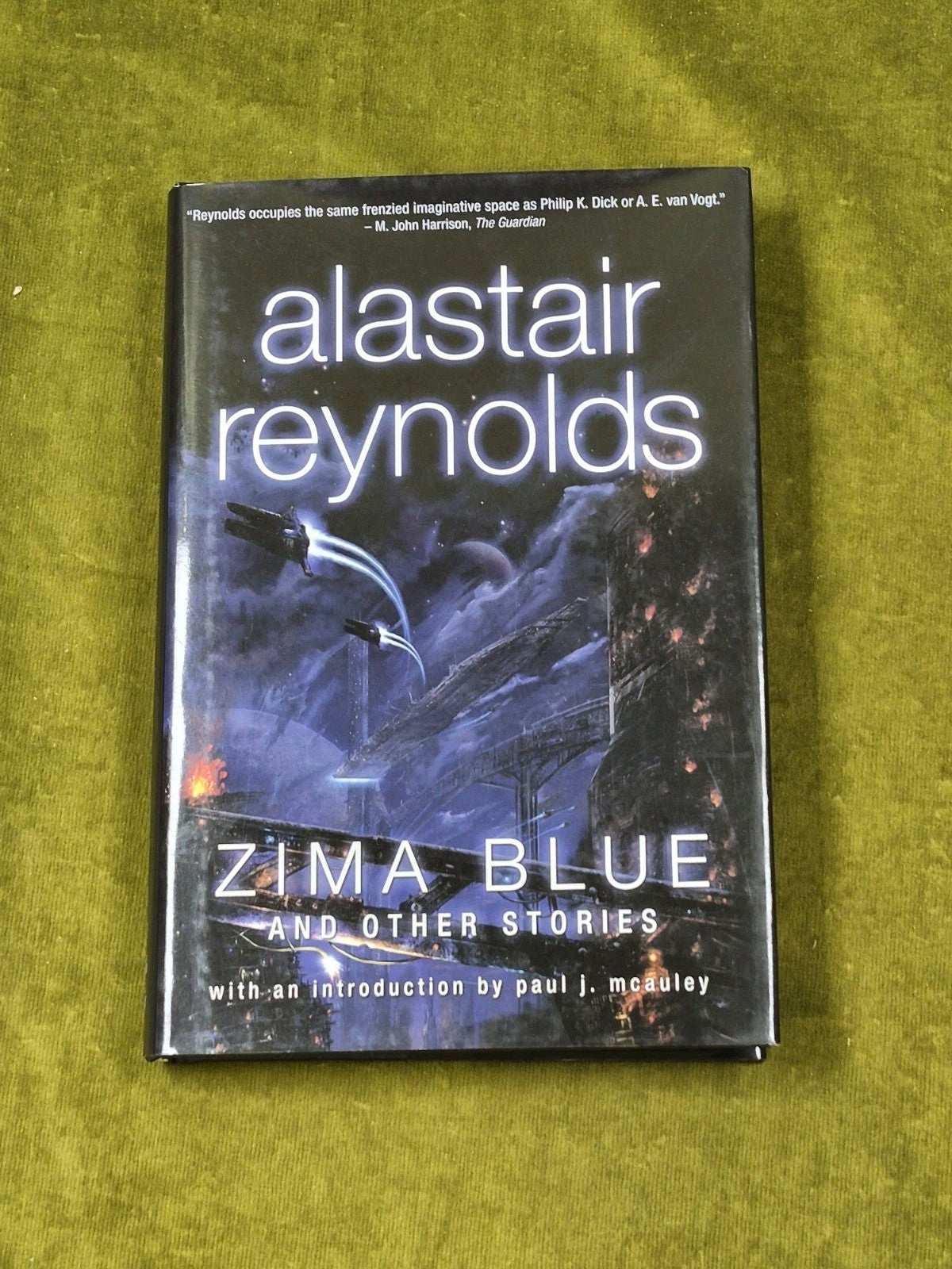 Zima Blue and Other Stories by Alastair Reynolds , Night Shade books , 1st HB DJ0