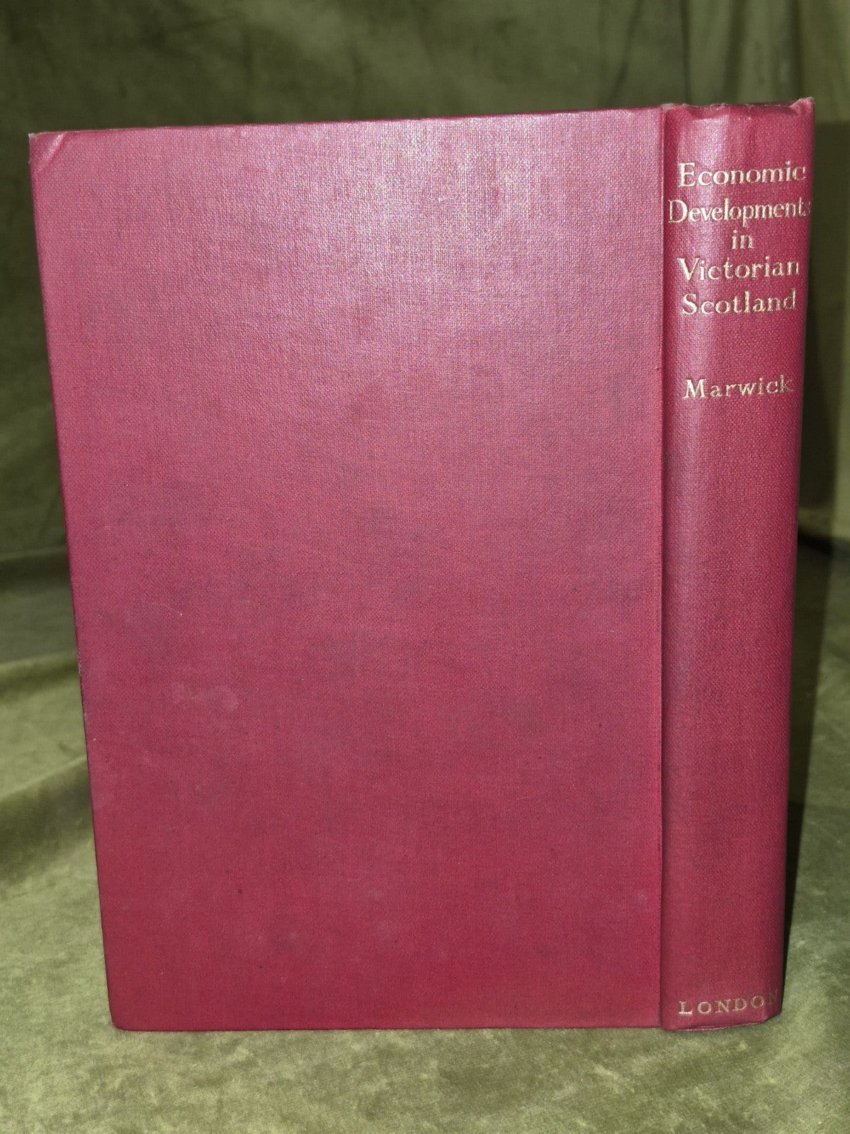 Economic Developments In Victorian Scotland, W H Marwick, George  19361