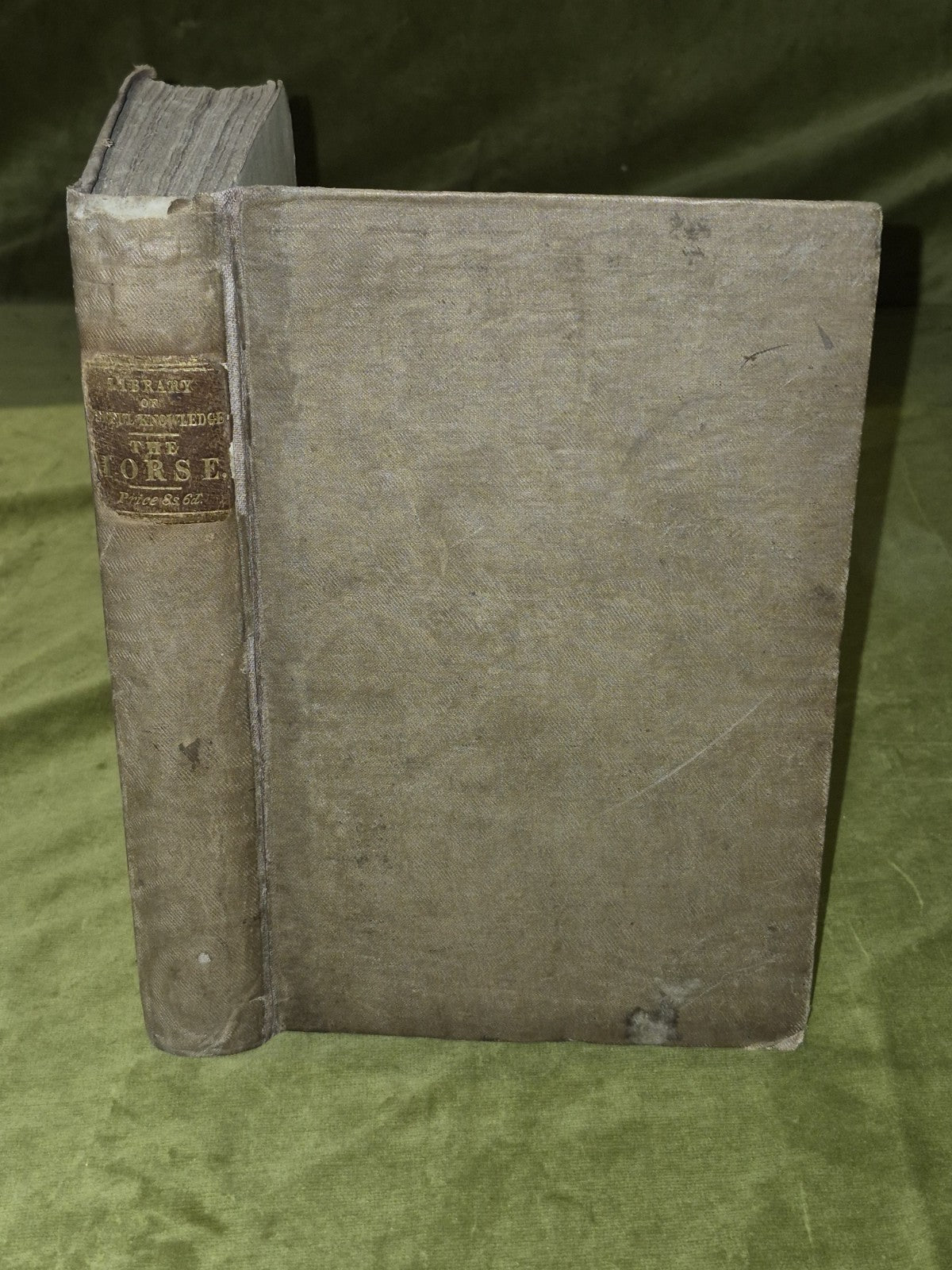 Library of Useful Knowledge: The Horse with a Treatise on Draught 18370