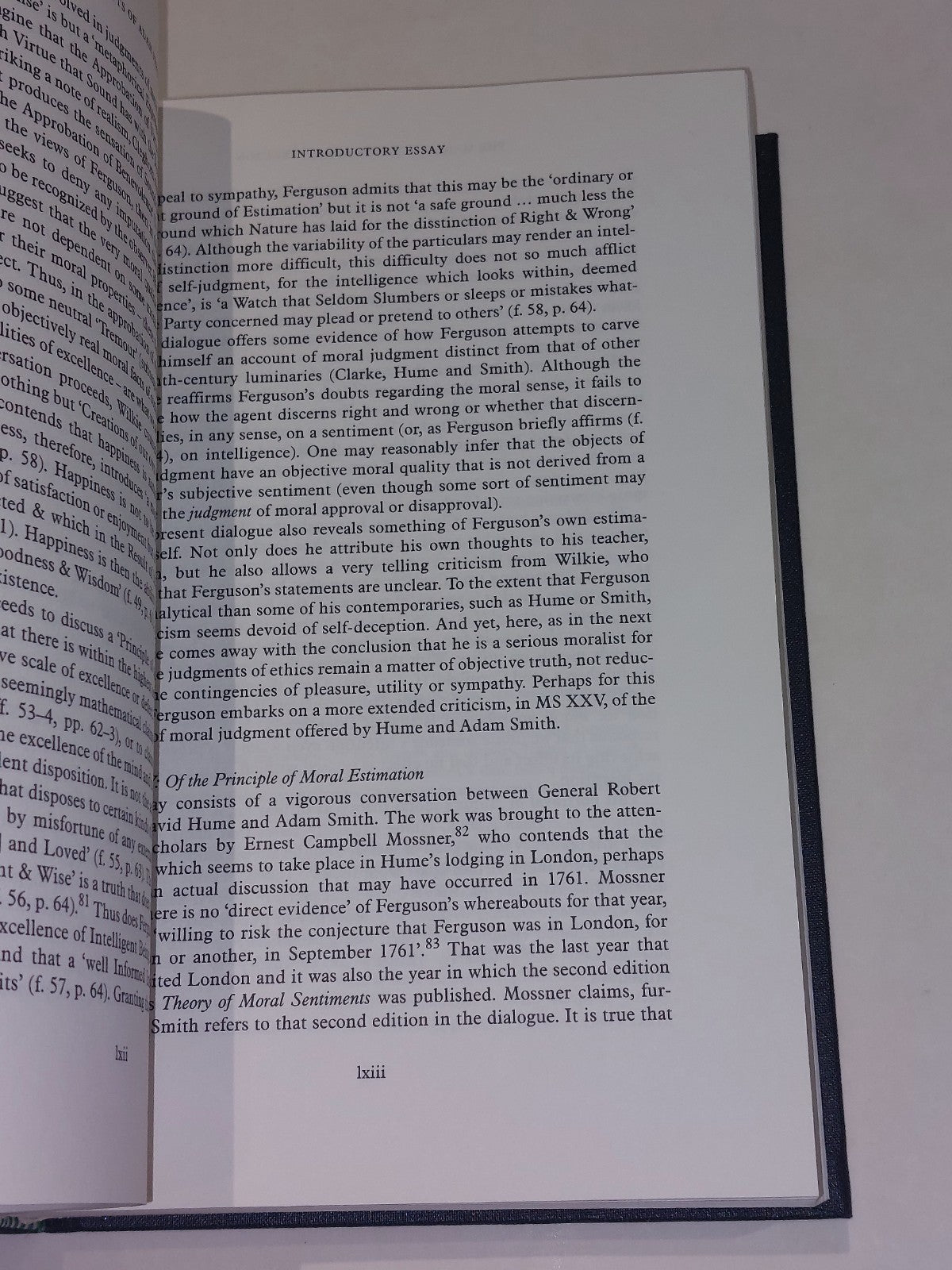 The Manuscripts of Adam Ferguson (2006) [Pickering & Chatto] V. Merolle Hb Book4