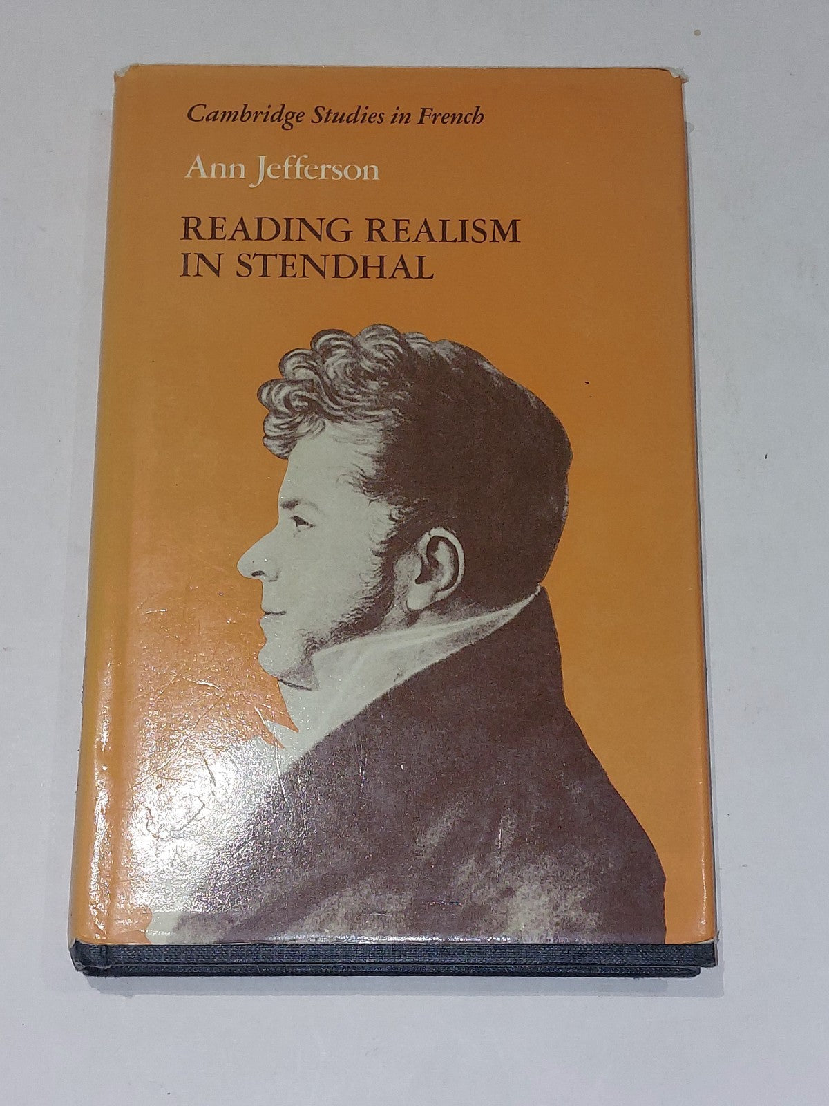 Reading Realism in Stendhal By Ann Jefferson (1988) Hb Book With Dustjacket0