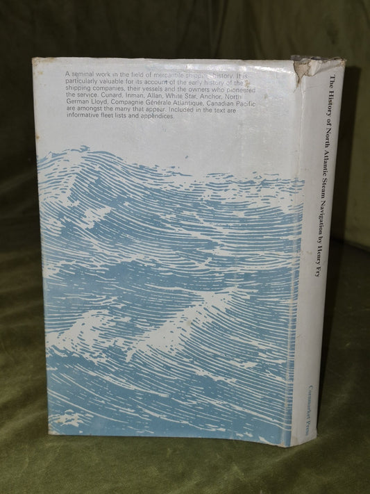 1896 History of North Atlantic Steam Navigation by Henry Fry (1969 Hardcover)1