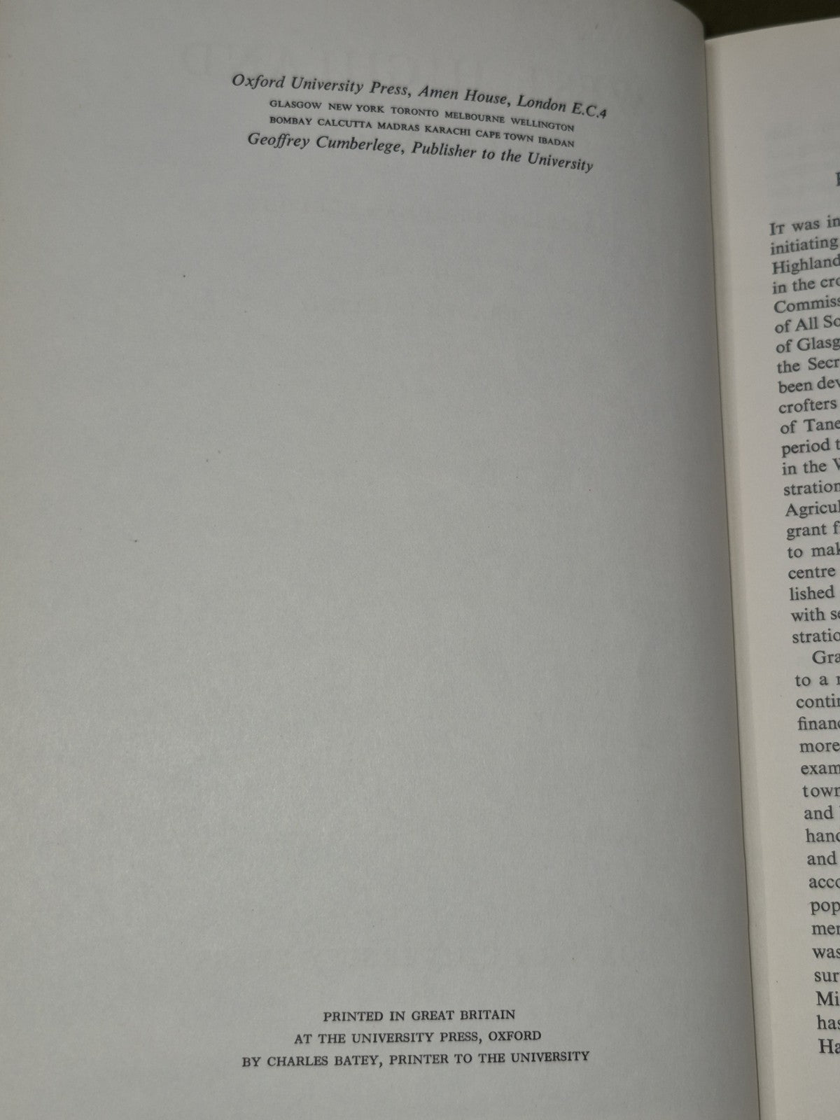 West Highland Survey First Edition Fraser Darling 1955 Oxford University Press5