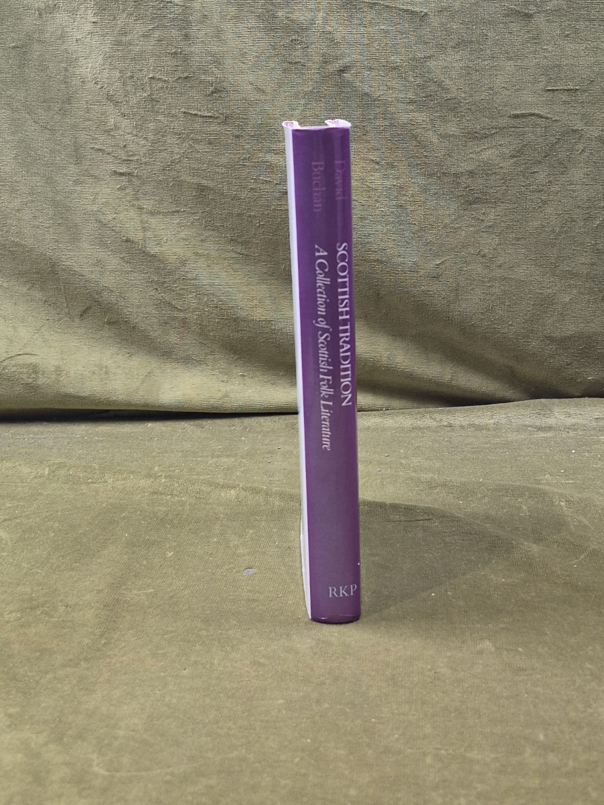 Scottish Folk Tradition : A Collection - David Buchan , Routledge 1984 1st HB DJ2