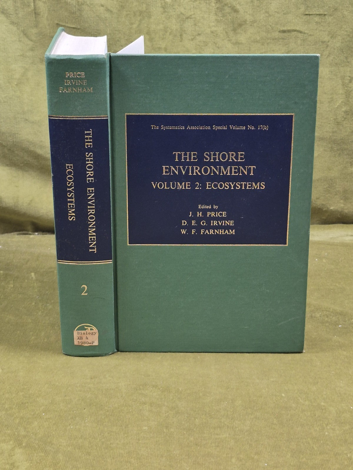 The Shore Environment Vol 2 : Ecosystems - Academic Press 19980