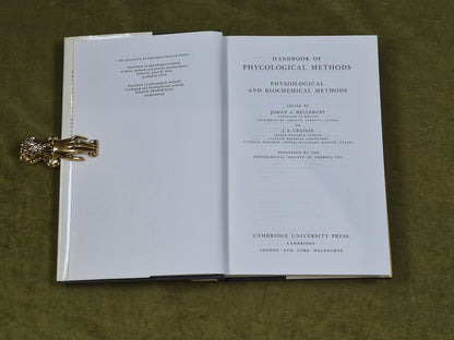 Handbook of Phycological Methods - Hellebust , Cragie , Cambridge 1978 HB DJ4