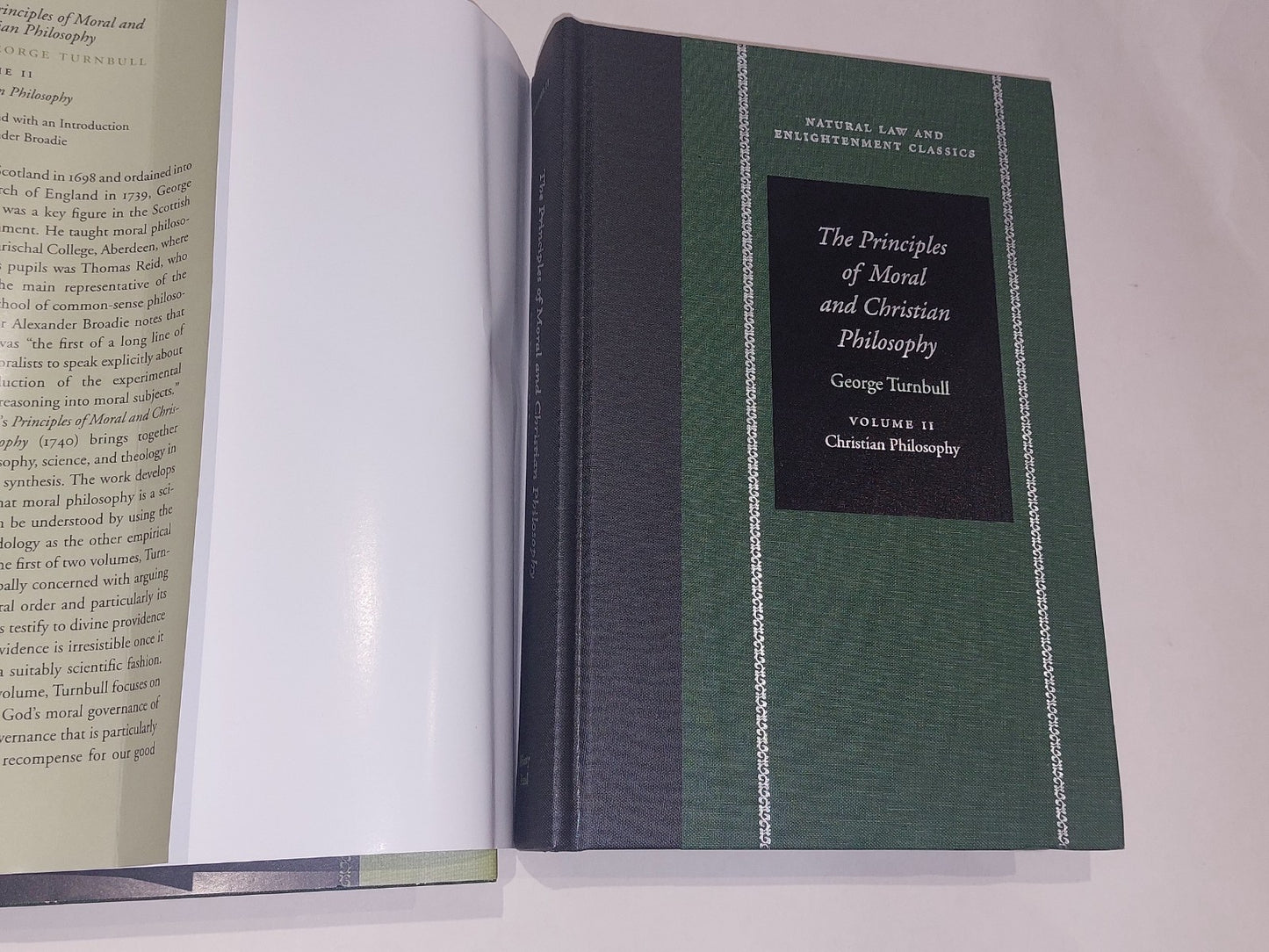 Principles Of Moral And Christian Philosophy [Vol 1 & 2] George Turnbull 2005 Hb2
