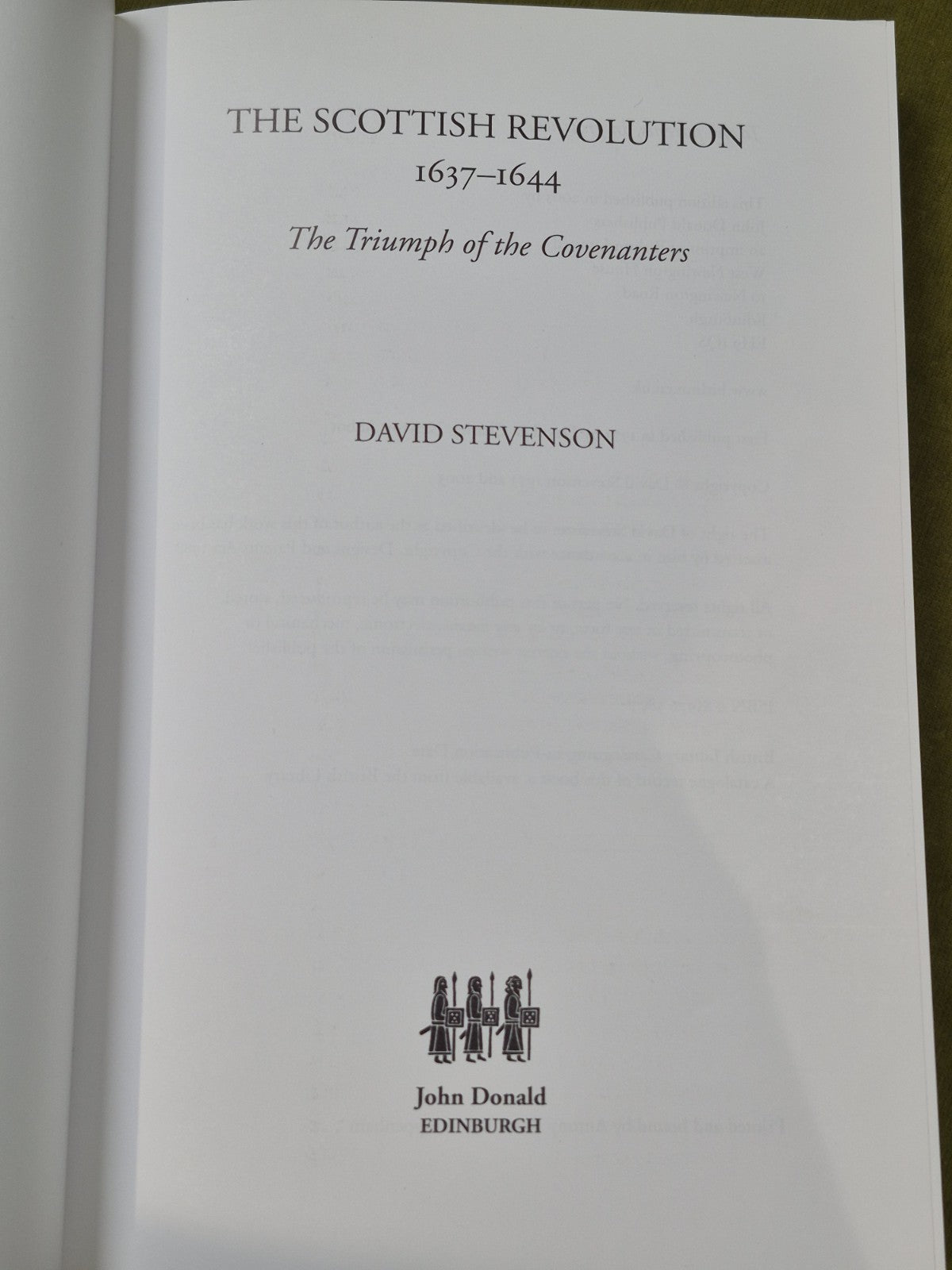 The Scottish Revolution 1637-44 2003 Stevenson, David3