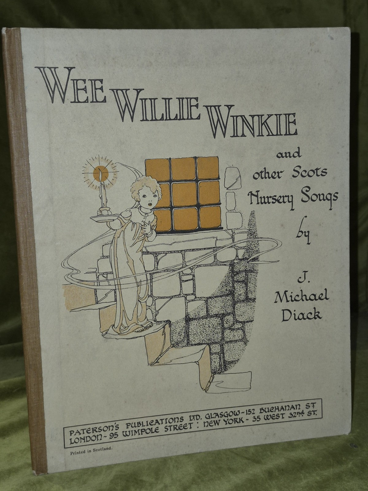 Wee Willie Winkie Scots Nursery Songs Michael Diack Jessie Isabel Garrow0