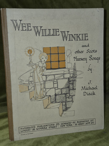 Wee Willie Winkie Scots Nursery Songs Michael Diack Jessie Isabel Garrow0