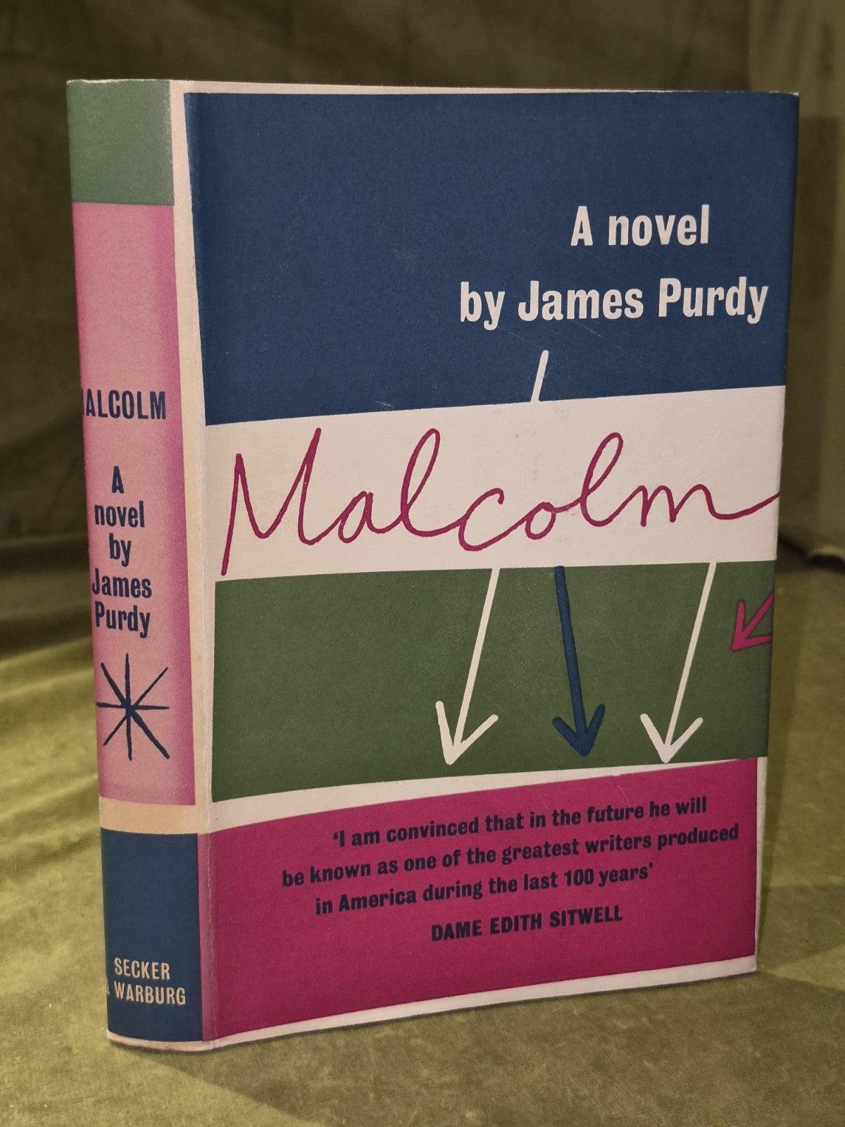 Malcolm, James Purdy. 1960 1st Edition in Dust Jacket0
