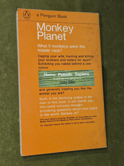 Monkey Planet Penguin science fiction Boulle, Pierre 1966. Planet of the Apes2