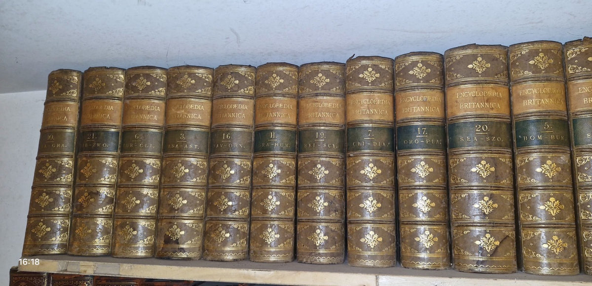 Encyclopedia Britannica full set Eighth Edition 1860 22 Volumes5