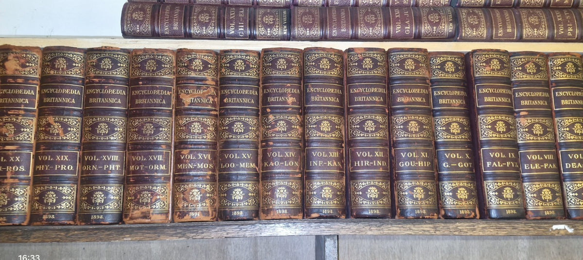 Encyclopedia Britannica Ninth Edition & Tenth Edition Plus Maps & Indexes2