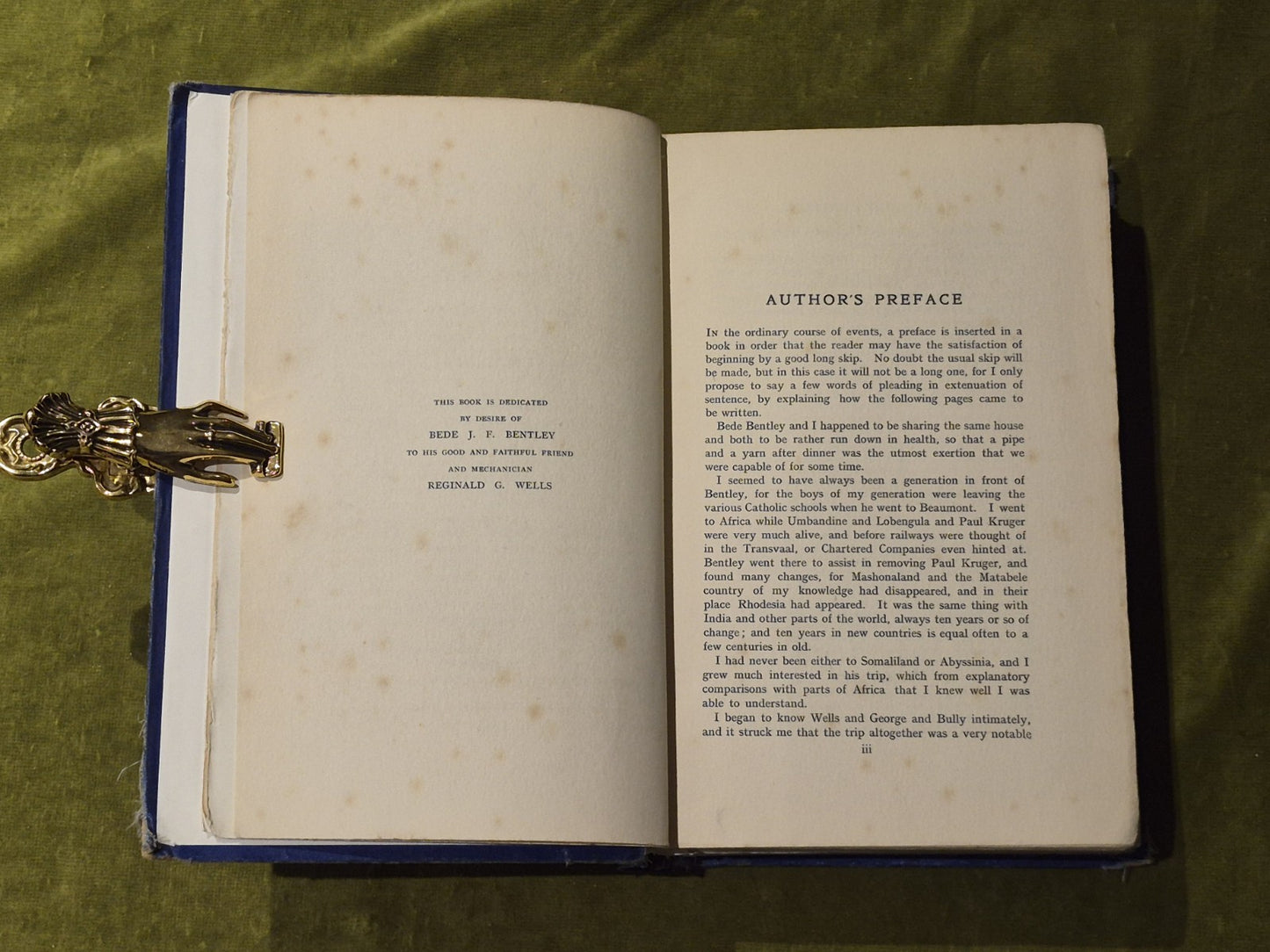 To Melenek in a Motor Car - Clifford Halle - 1913 Hust & Blackett 1st Edition6