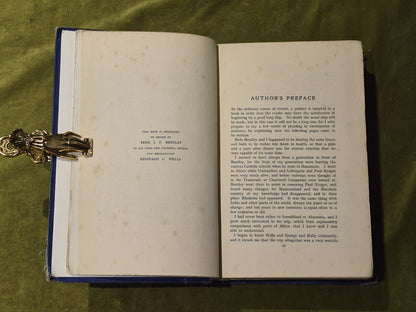To Melenek in a Motor Car - Clifford Halle - 1913 Hust & Blackett 1st Edition6