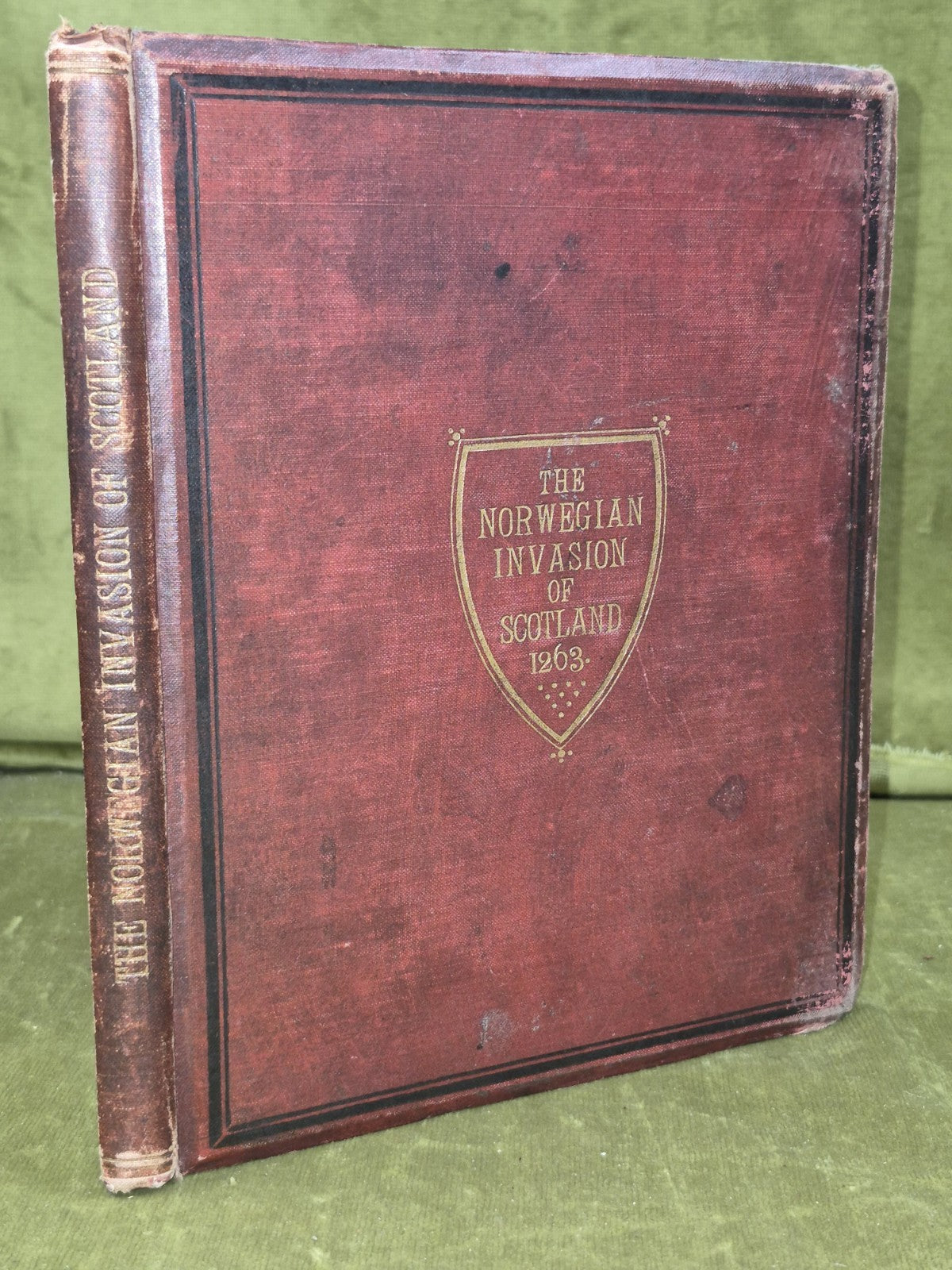 Norwegian Invasion of Scotland 1263 Hugh Tennent 1862 Bell & Bain Glasgow0