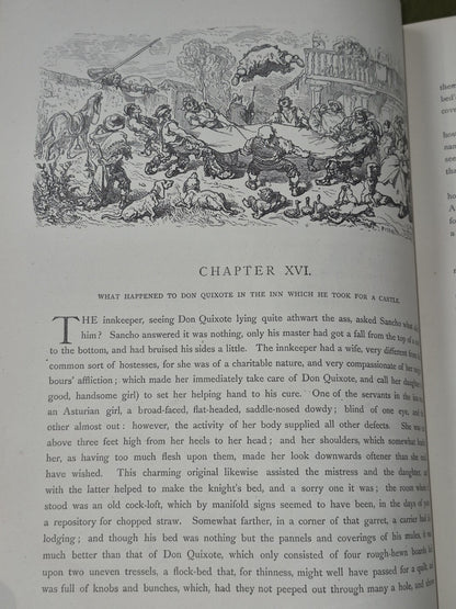 The History of Don Quixote Cervantes, Edited By Clark, Gustave Dore, c.18805