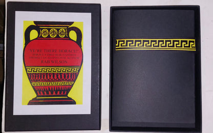 Rab Wilson 'Ye're There Horace. Limited Edition, Scots Poetry Collectable, Boxed2