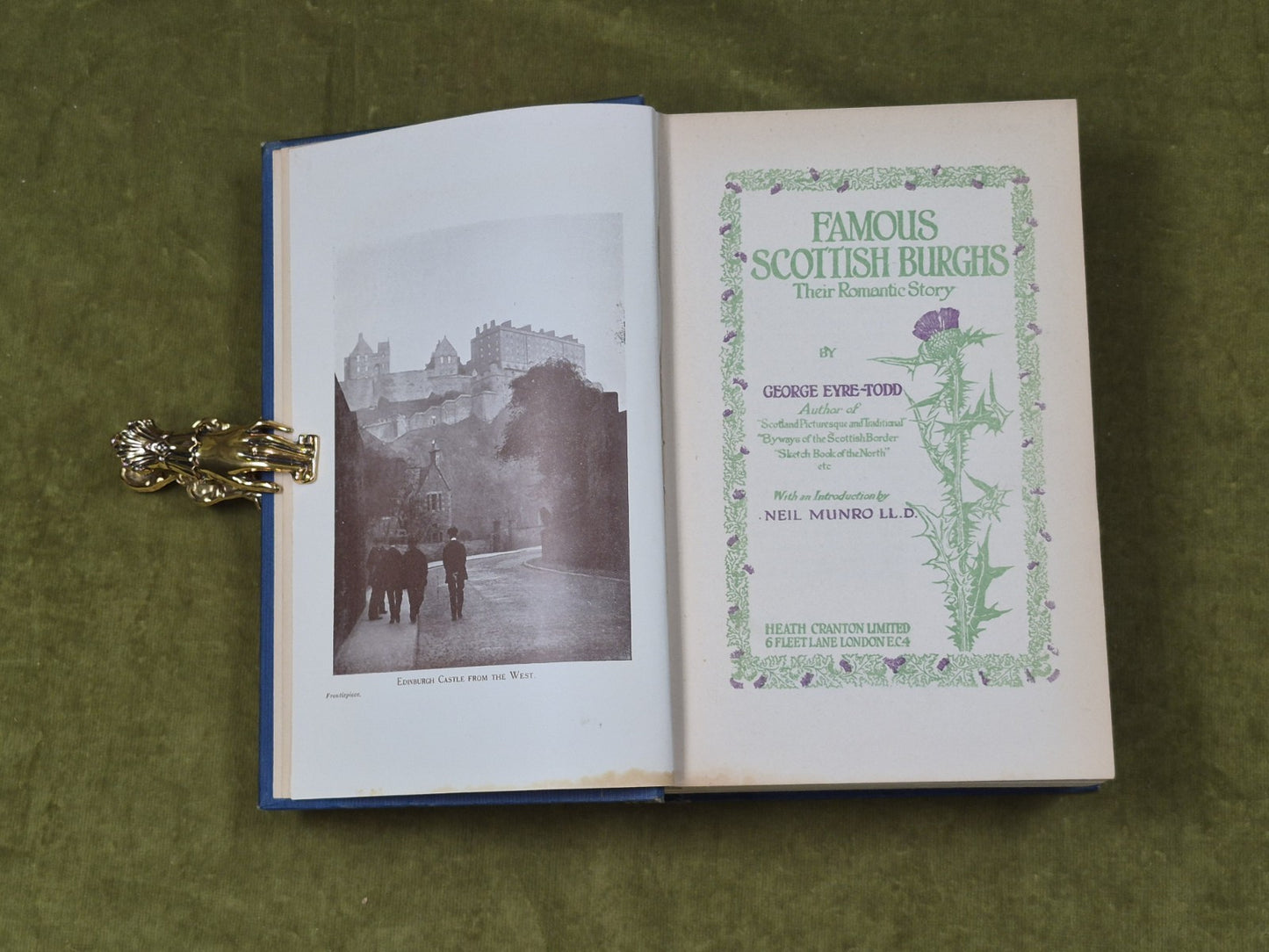 Famous Scottish Burghs Their Romantic Story - George Eyre-Todd , Cranton 19234
