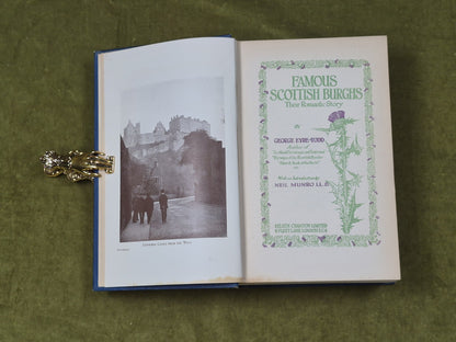 Famous Scottish Burghs Their Romantic Story - George Eyre-Todd , Cranton 19234