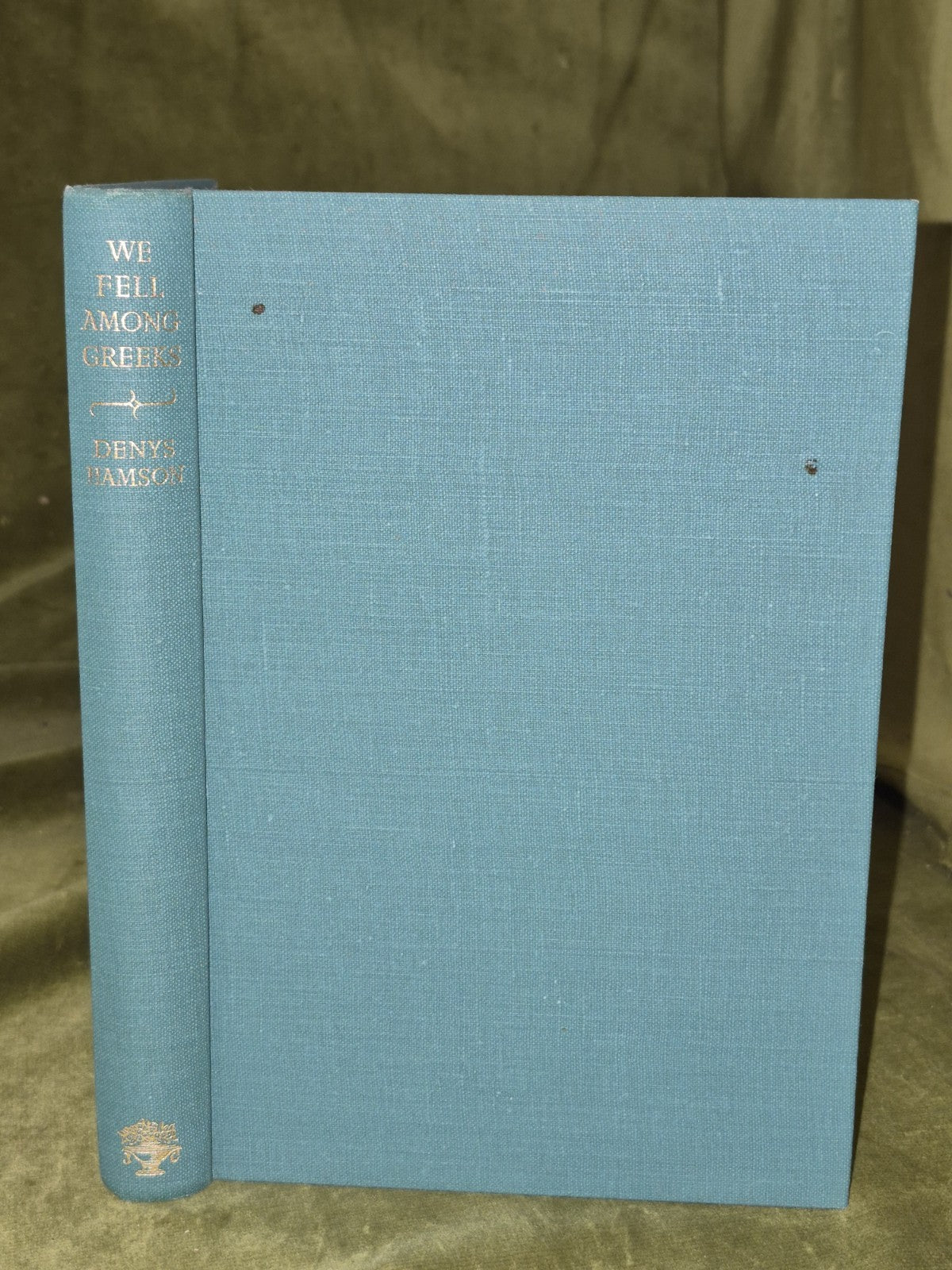 We Fell Among Greeks - Denys Hamson Jonathan Cape 1946 HB DJ4