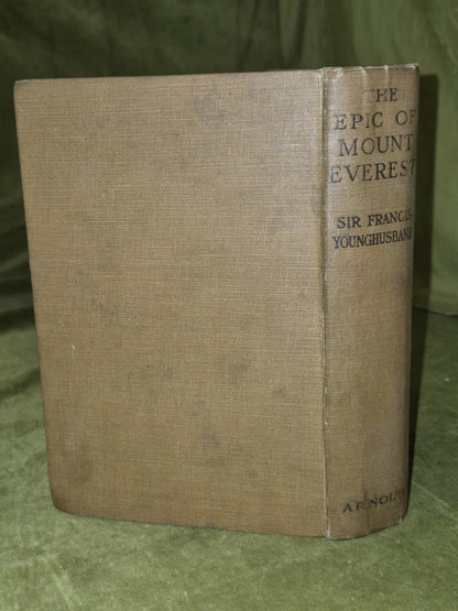 The Epic Of Mount Everest Sir Francis Younghusband 1926 Second Impression1