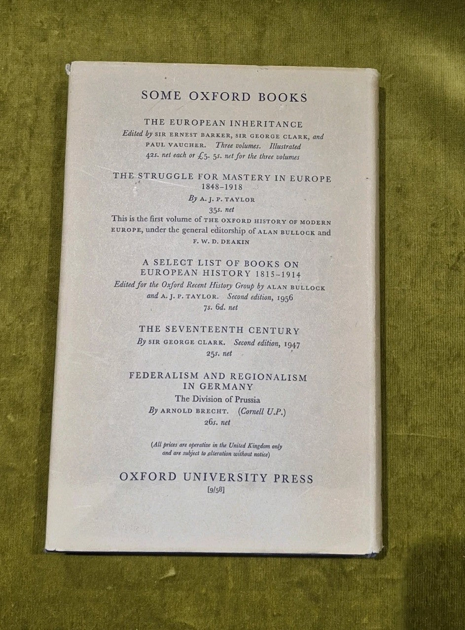 The Origins of Prussia, F L Carsten, 1958 Hardback3